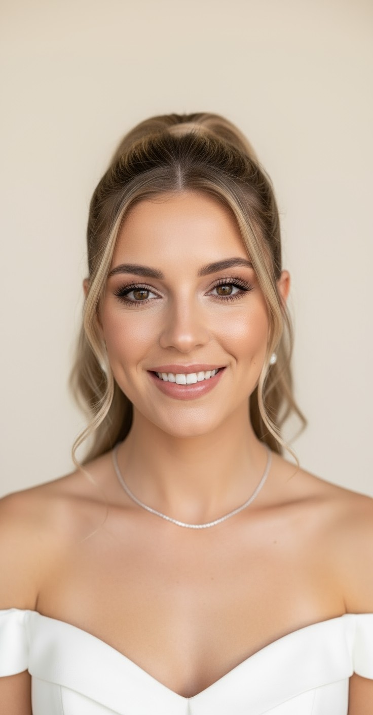 After Pony Hair Style For Wedding